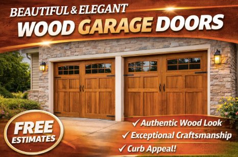 Wood Garage Door Installation Shelton CT